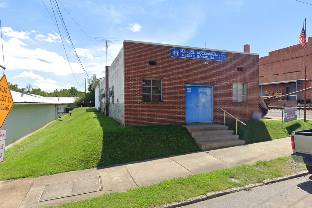 Madison Rockingham Rescue Squad Office Ambulance