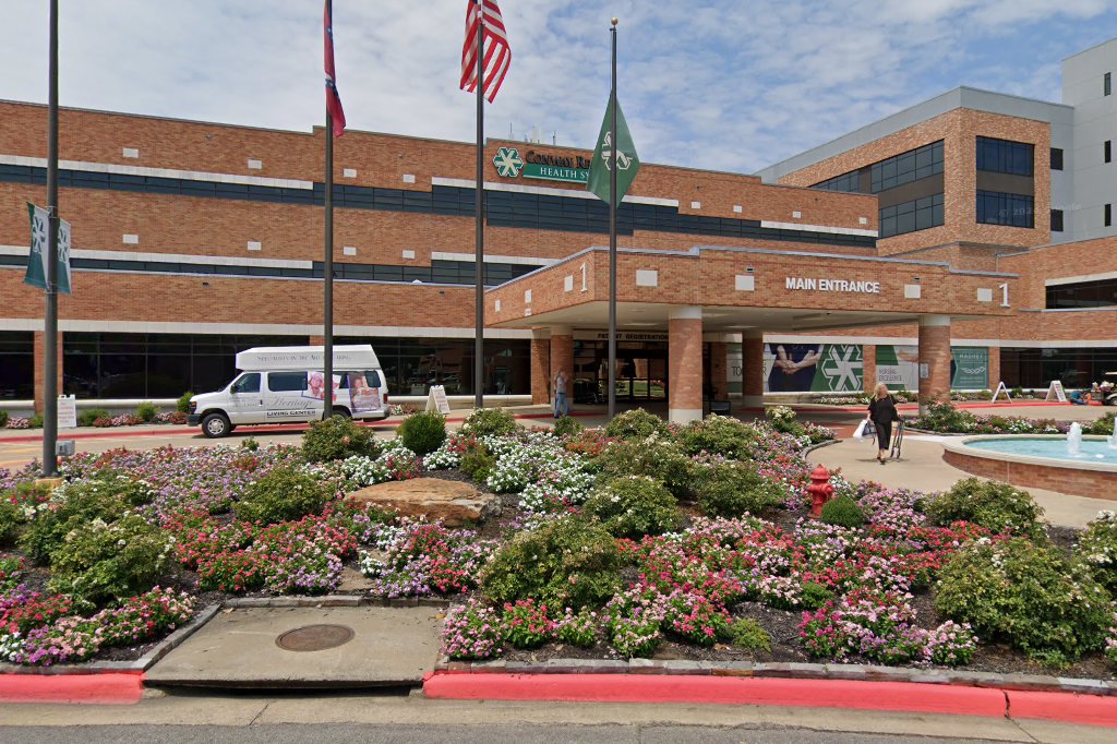 Conway Regional Medical Center’s West Lobby Entrance